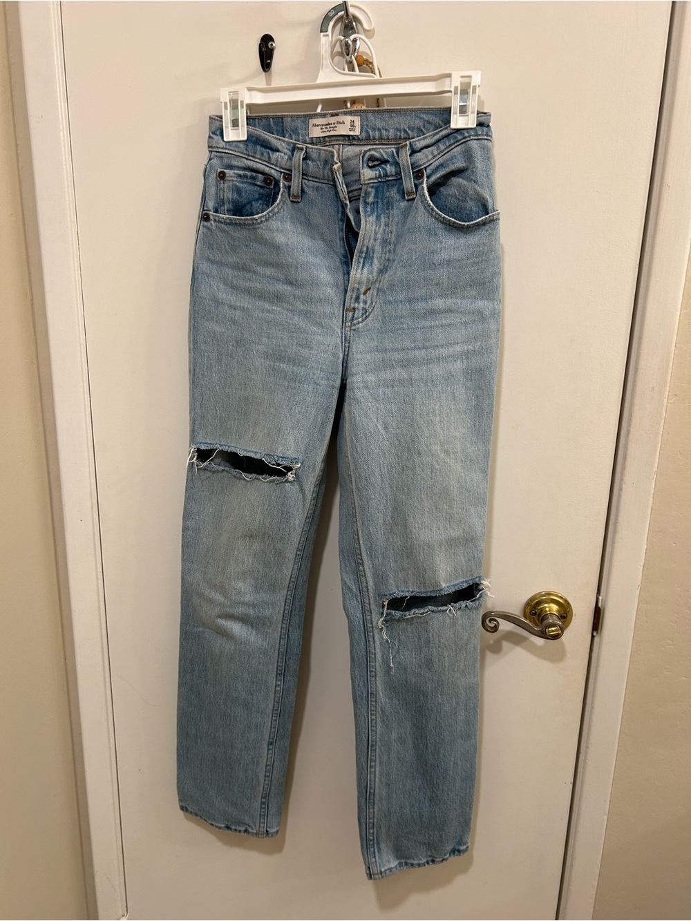 Abercrombie distressed denim